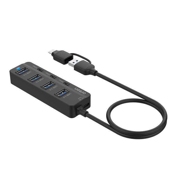 Onten UCA5306 USB-C and USB-A 3.0 7-Port Hub