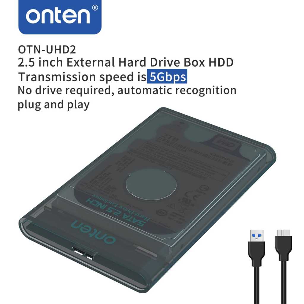 Onten UHD2 USB 3.0 2.5" HDD Case