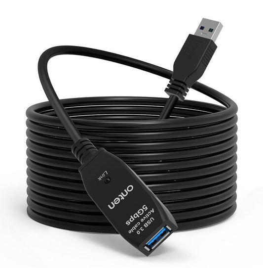Buy Onten US207 Ultra High Speed USB 3.0 Extension Cable (with chip) 10m from Vmart in Pakistan