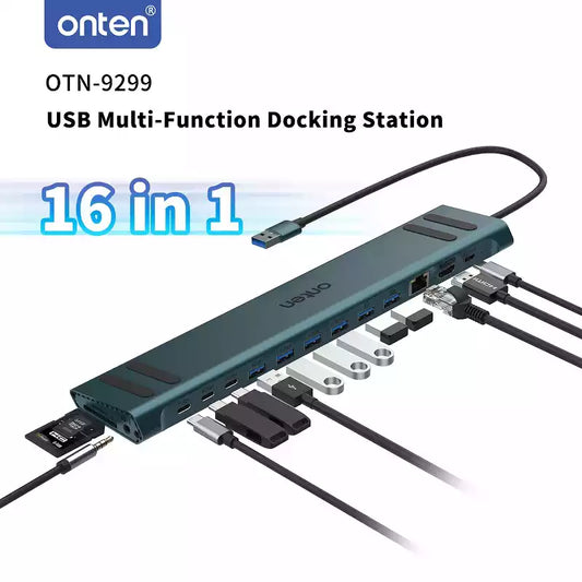 Buy Onten 9299 16 in 1 Docking Station Vmart in Pakistan