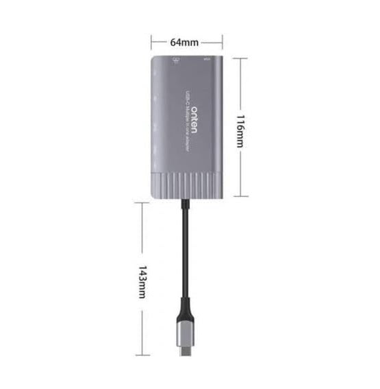 Buy Onten 95117 Type-C Multi Function Dock Station Vmart in Pakistan