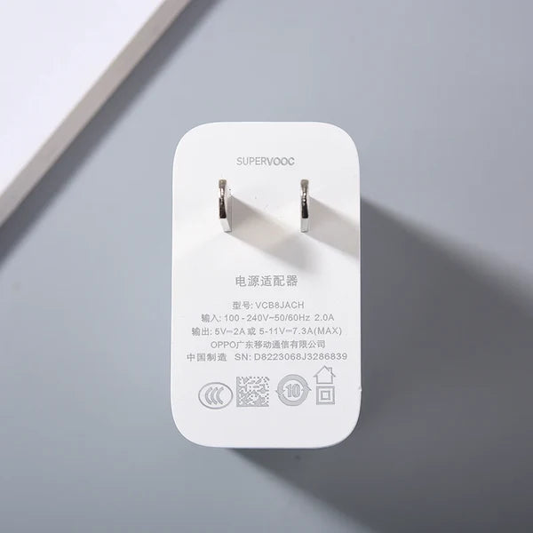 Buy Oppo Super VOOC 80W Power Adapter from Vmart in Pakistan