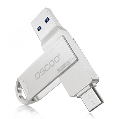 Oscoo CU-002 Type C USB 3.1 Gen1 OTG USB Flash Drive 64GB