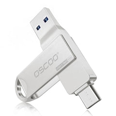 Oscoo CU-002 Type C USB 3.1 Gen1 OTG USB Flash Drive 128GB