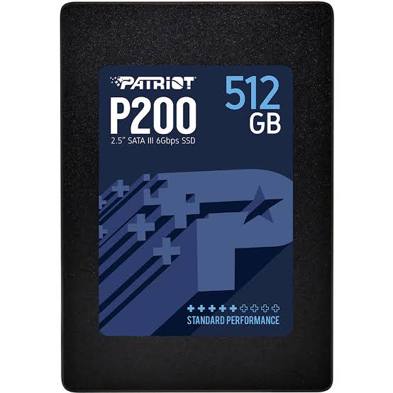 Patriot P200 512GB 2.5" SATA3 SSD