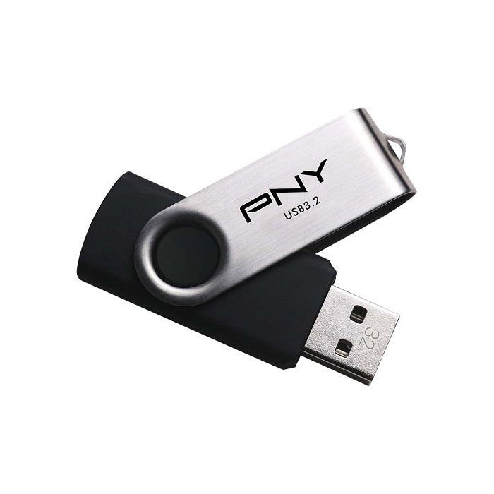 PNY 128GB Turbo Attache R USB 3.2 Flash Drive