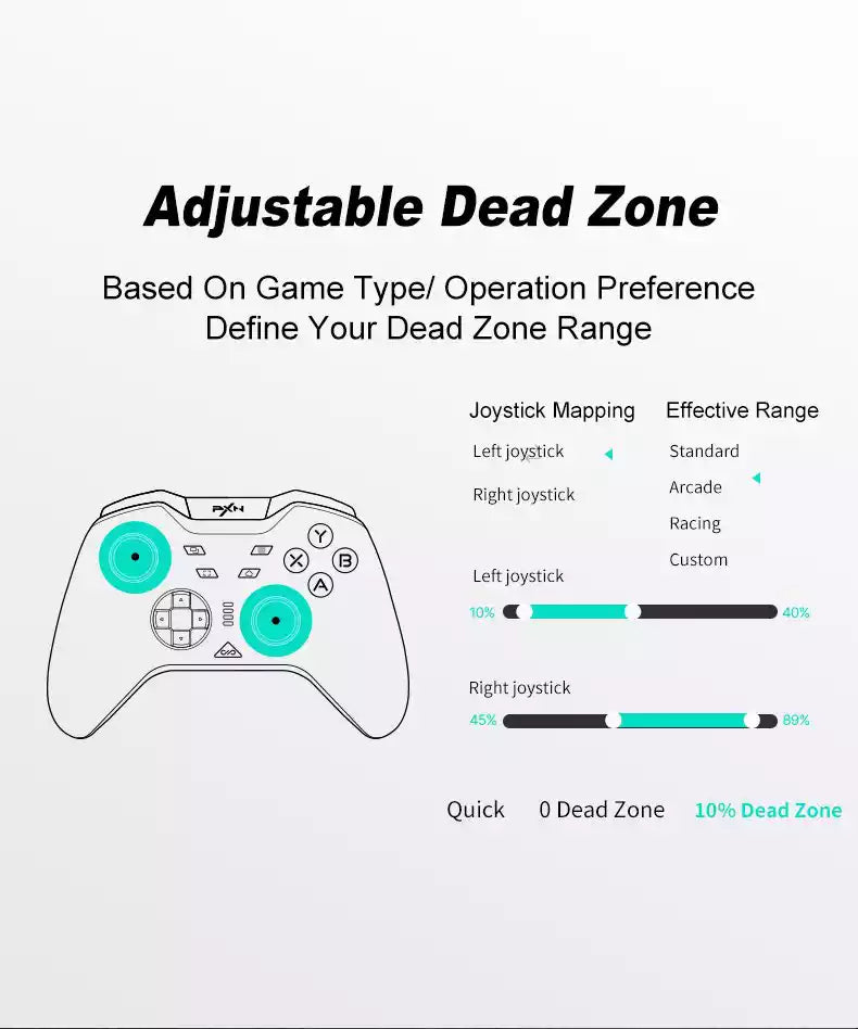 Buy PXN P5 Wireless Gaming Controller Black Vmart in Pakistan