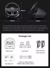 Buy PXN V900 Gen2 Gaming Steering Wheel Vmart in Pakistan