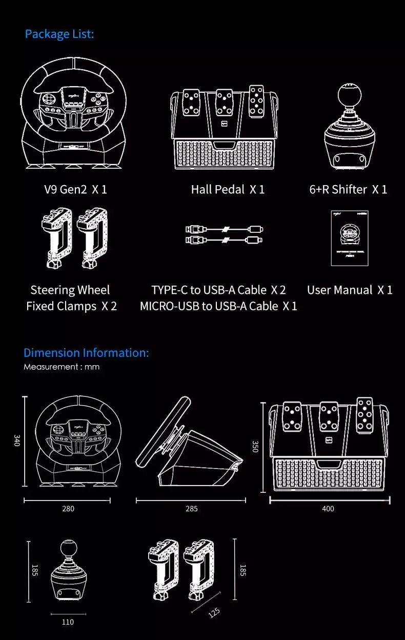 Buy PXN V9 Gen2 Racing Wheel Vmart in Pakistan
