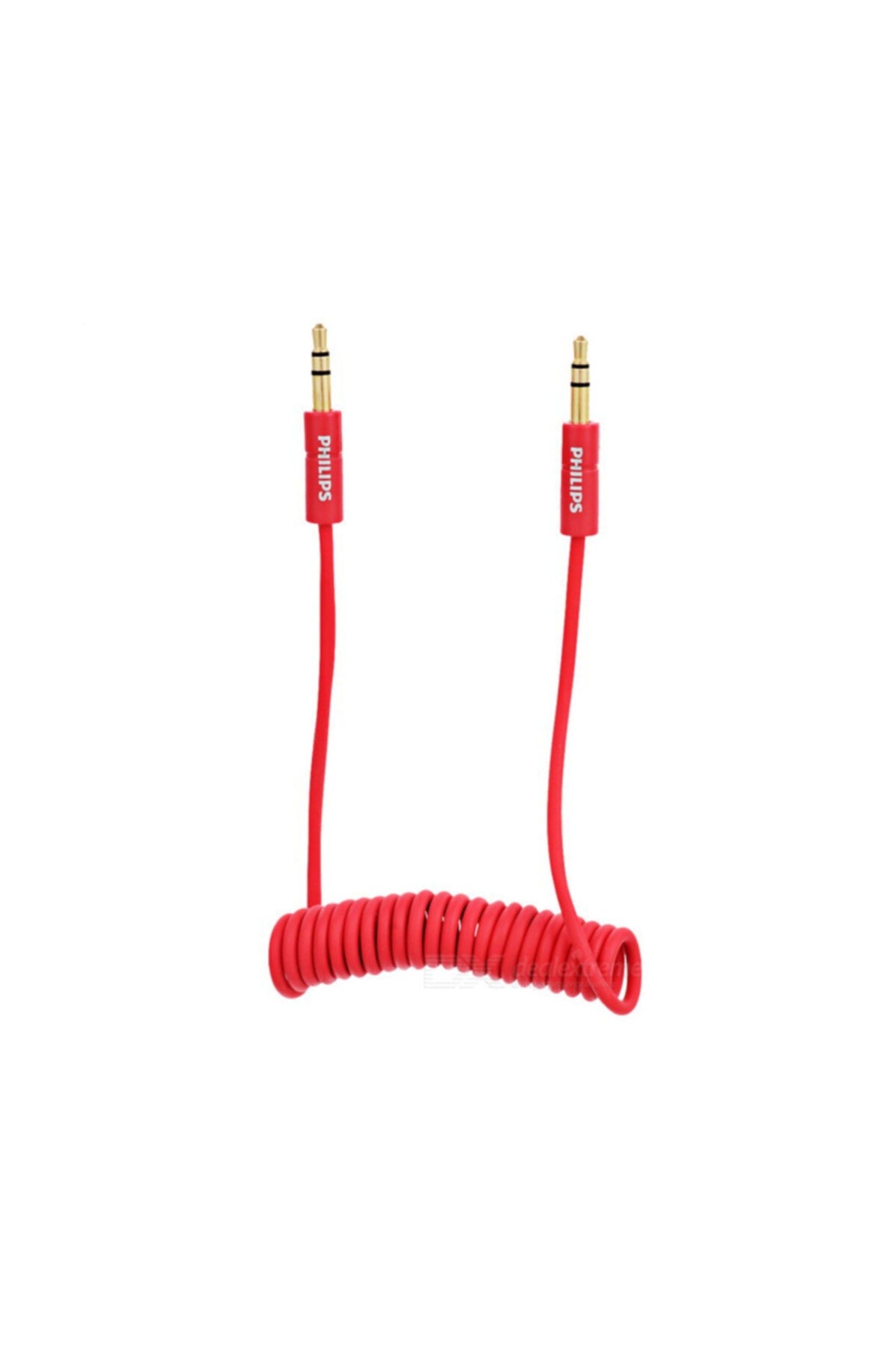 Philips 3.5mm Male to Male Stereo Audio Cable 1m - Red