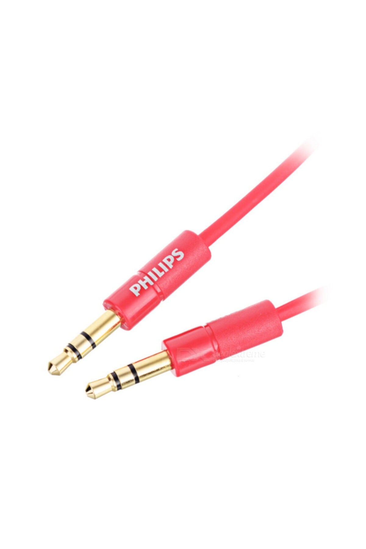 Philips 3.5mm Male to Male Stereo Audio Cable 1m - Red