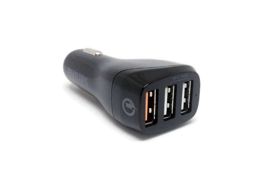 Buy Philips Triple Port Car Charger from Vmart in Pakistan