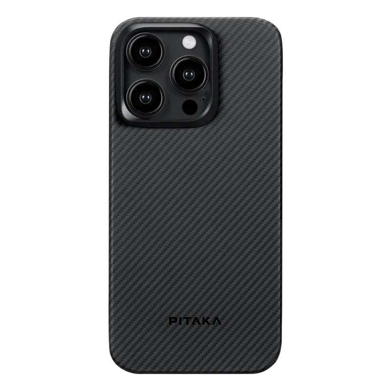 Buy Pitaka MagEZ Compatible Case for iPhone 15 Pro Max Black/Grey from Vmart in Pakistan