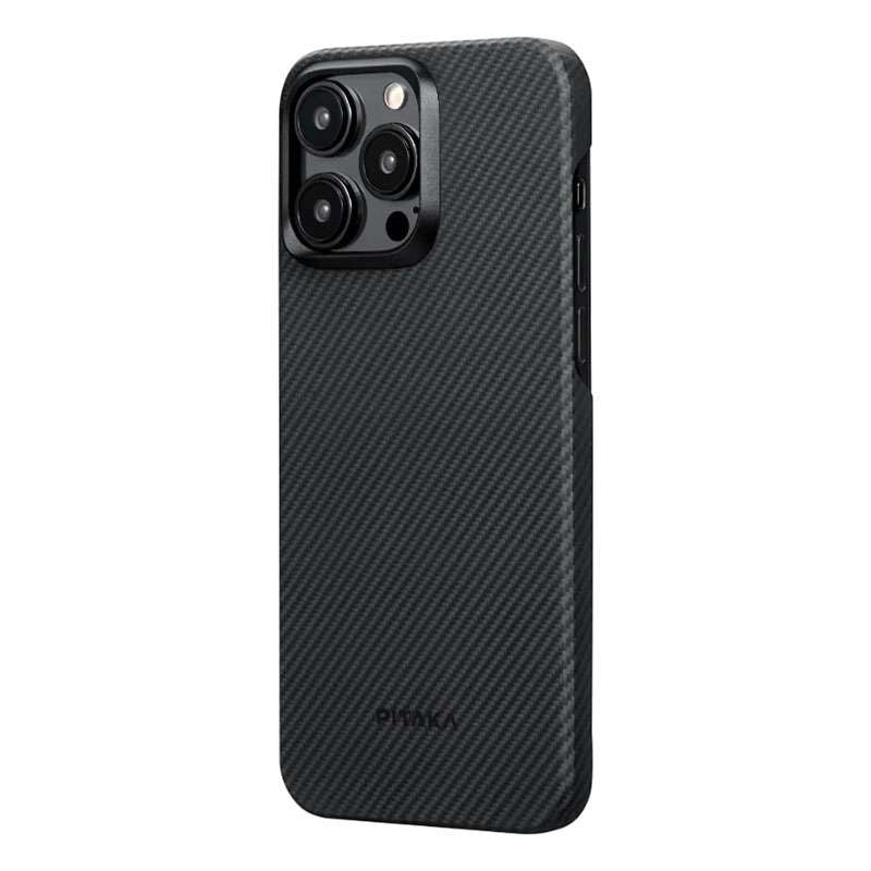 Buy Pitaka MagEZ Compatible Case for iPhone 15 Pro Max Black/Grey from Vmart in Pakistan