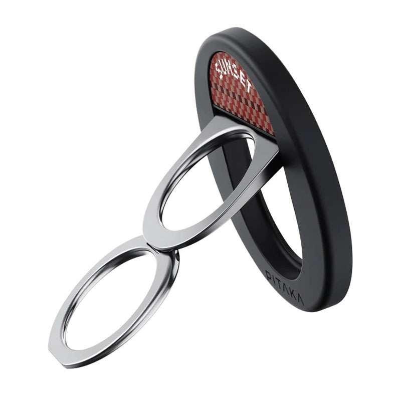 Buy Pitaka MagEZ Grip 3 Thinnest MagSafe Aramid Fiber Phones Ring Stand from Vmart in Pakistan