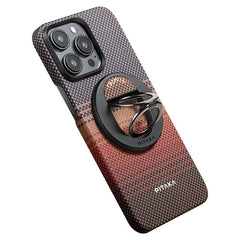 Buy Pitaka Tactile Woven Case with MagSafe Grip3 for iPhone 16 Pro Max Sunset from Vmart in Pakistan
