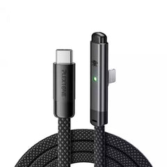 Buy Plextone C2LT T100 Type C To Lightning PD 20W Elbow Gaming Smart LED Charge Cable 1m from Vmart in Pakistan