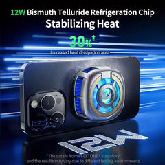 Buy Plextone EX2 Ultra Magnetic Cooling Fan with RGB Light Refrigeration Radiator for Mobile Phones Tablet from Vmart in Pakistan