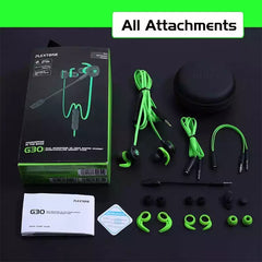 Buy Plextone G30 in-Ear Wired Gaming Earphones Green from Vmart in Pakistan