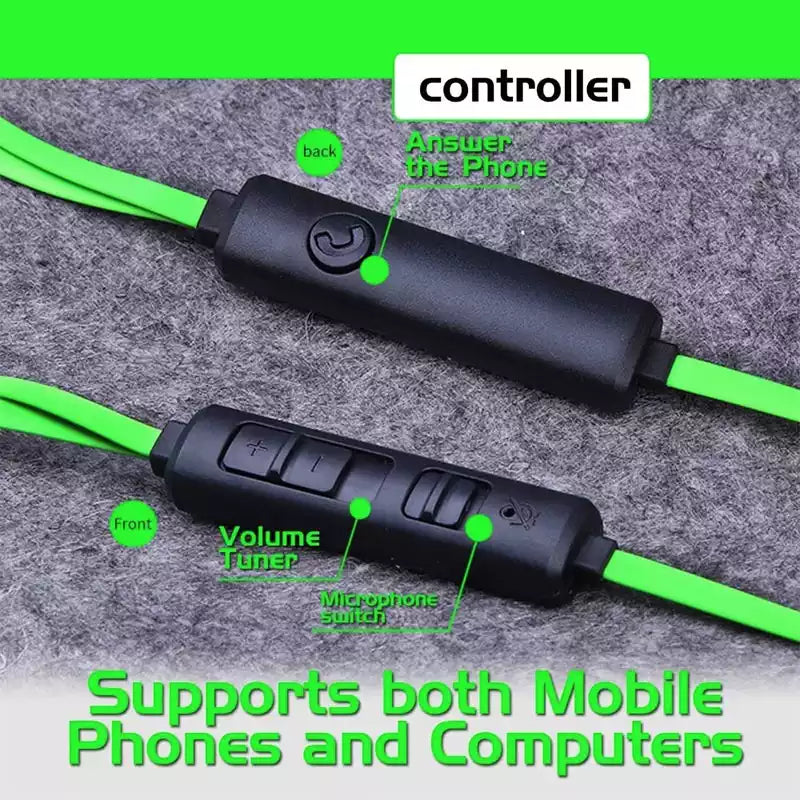 Buy Plextone G30 in-Ear Wired Gaming Earphones Green from Vmart in Pakistan