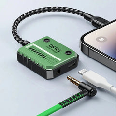 Buy Plextone GS1 iPhone Lightning Splitter Adapter to 3.5mm Converter with PD 30W Fast Charge from Vmart in Pakistan