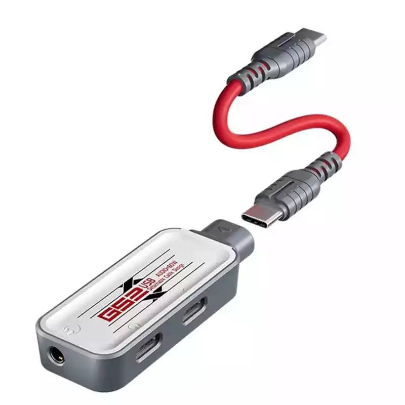 Buy Plextone GS2 3-in-1 60W Fast Charging Gaming Docking Adapter for Mobile Phones Tablet and Audio Output Type-C from Vmart in Pakistan