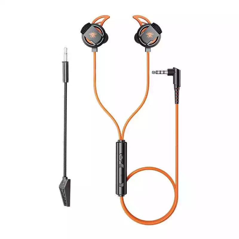 Buy Plextone RX3 Plus 3.5mm In-Ear Wired Game Earphones Plugable Mic Orange from Vmart in Pakistan
