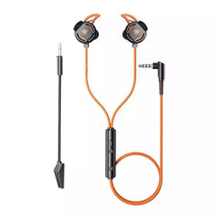 Buy Plextone RX3 Plus 3.5mm In-Ear Wired Game Earphones Plugable Mic Orange from Vmart in Pakistan