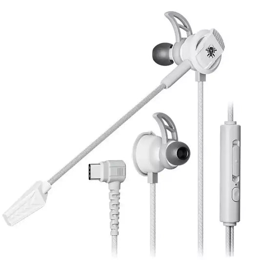 Buy Plextone RX3 Pro Type-C Stereo Wired Gaming Headphones with Dual Microphone White from Vmart in Pakistan