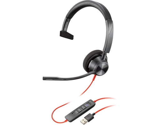 Buy Poly Blackwire 3310 Microsoft Teams Certified USB-A Headset from Vmart in Pakistan