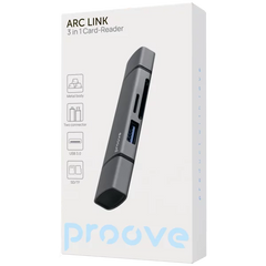 Buy Proove Arc Link 3 in 1 Card Reader (USB3.0 + SD Card + Micro SD Card) from Vmart in Pakistan