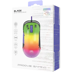 Buy Proove Blaze Wired Gaming Mouse Black/purple from Vmart in Pakistan