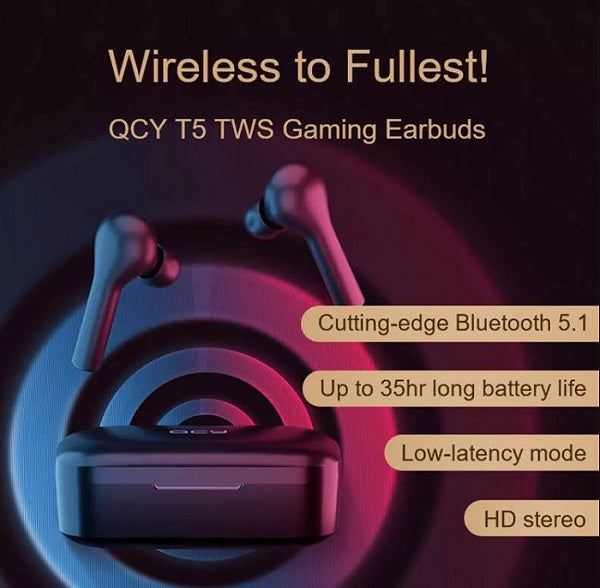 QCY T5 Ultra Wireless Earphones