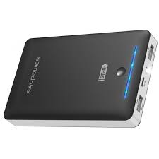 RAVPower RP-PB19 Dual USB Ports/Flashlight 16750mAh Powerbank