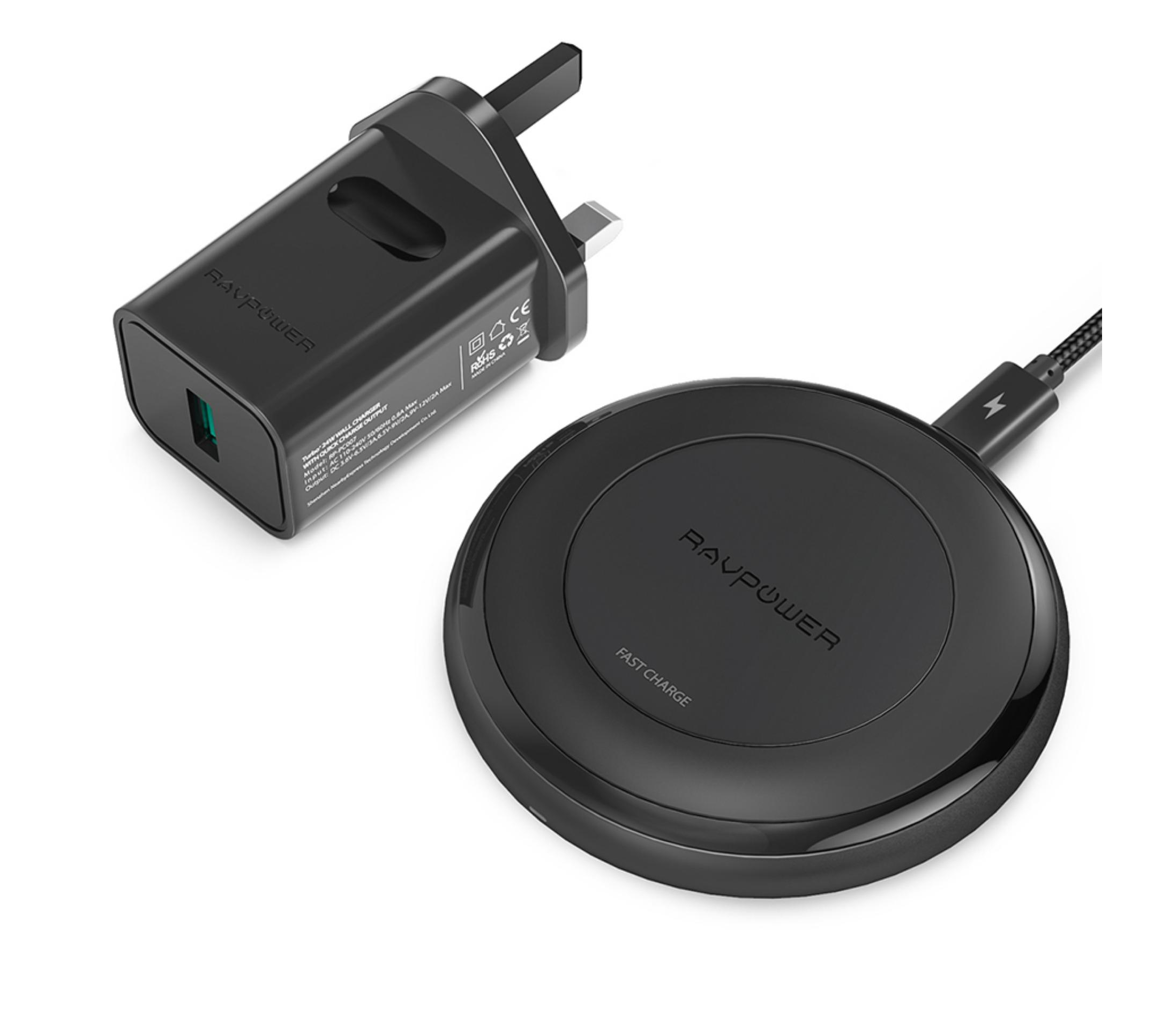 RAVPower RP-PC058 Fast Wireless Charger For iPhone