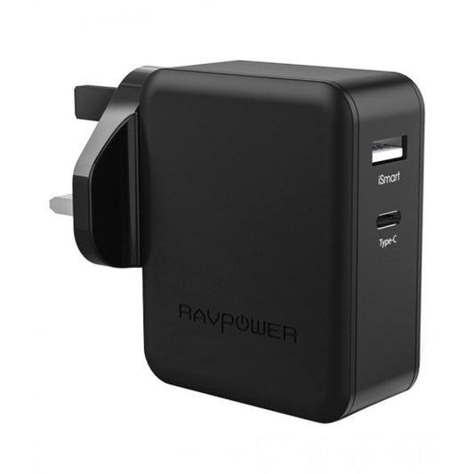 Buy RAVPower RP-PC017 36W Dual Type C Travel USB Charger from Vmart in Pakistan