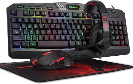 Buy Redragon S101 BA-2 Wired Gaming 4 IN 1 Combo from Vmart in Pakistan