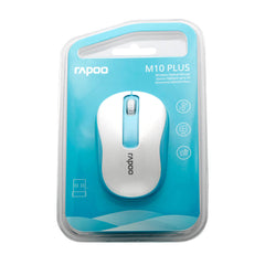 Rapoo M10 Plus Wireless Optical Mouse - Blue