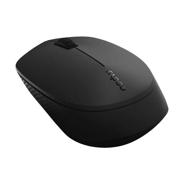 Rapoo M100 Silent Multi-mode Wireless Optical Mouse - Black