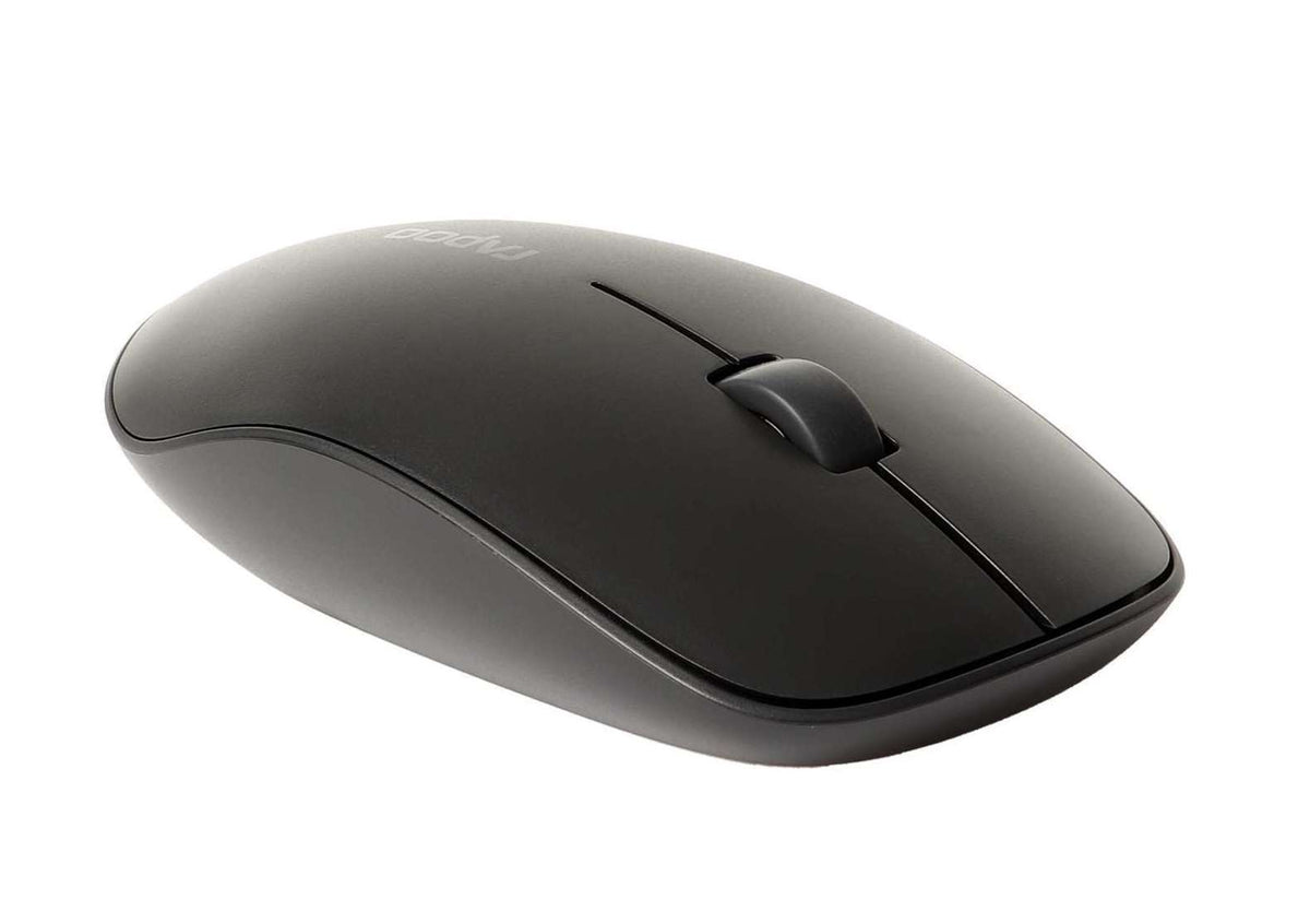 Rapoo M200 Silent Multi-mode Wireless Optical Mouse - Black