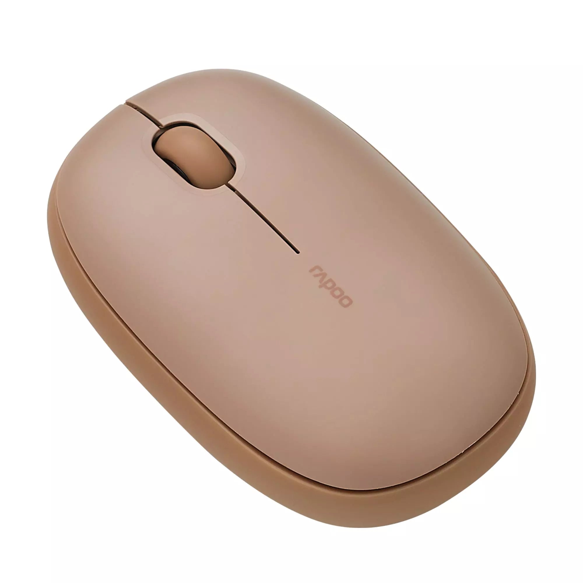 Rapoo M650 Silent Multi-mode Wireless Mouse - Brown