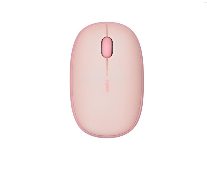 Rapoo M650 Silent Multi-mode Wireless Mouse - Pink