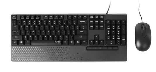 Buy Rapoo NX2000 Wired Optical Mouse &amp; Keyboard Combo from Vmart in Pakistan