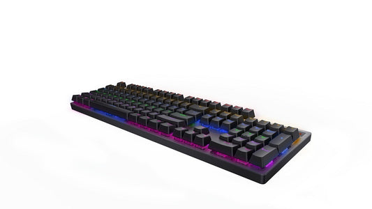 Buy Rapoo V500 Pro Gaming Mechanical Backlit Keyboard (Blue Switch Edition) from Vmart in Pakistan