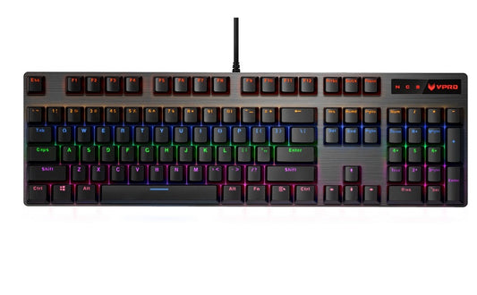 Buy Rapoo V500 Pro Gaming Mechanical Backlit Keyboard (Blue Switch Edition) from Vmart in Pakistan