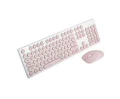 Rapoo X260 Wireless Keyboard and Mouse Combo  - Pink