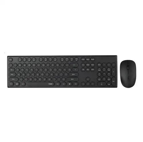 Rapoo X260S Wireless Optical Mouse &amp; Keyboard Combo - Black