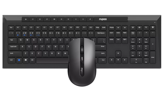 Buy Rapoo 8210M Wireless Keyboard & Mouse Combo Vmart in Pakistan