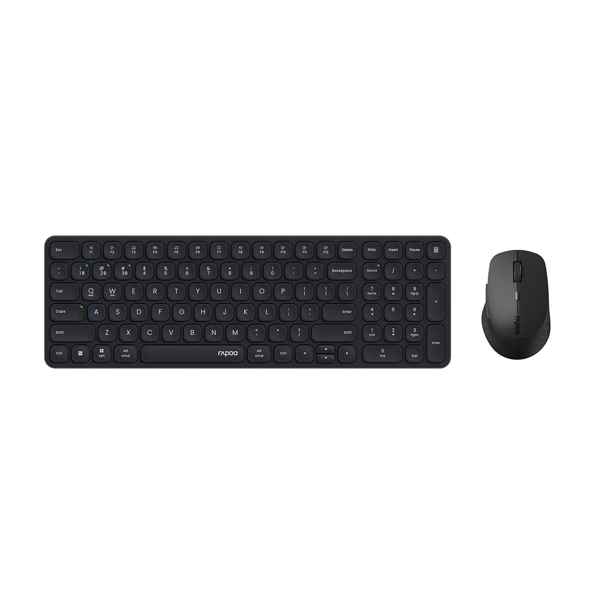Buy Rapoo 9360M Multi-mode Wireless Ultra-slim Keyboard & Mouse Combo from Vmart in Pakistan