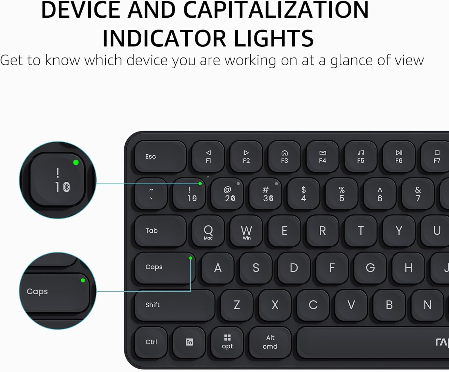 Buy Rapoo E9550L Multi-Device Wireless Keyboard Vmart in Pakistan